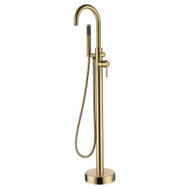 GO524C Brushed Gold Bath Spout with Mixer
